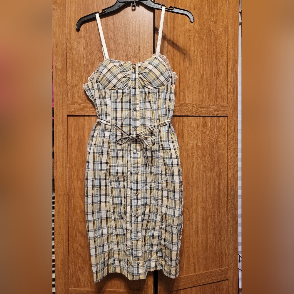 Size small twenty something vintage plaid dress